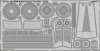Eduard 32247 EF 2000 Two-seater exterior TRUMPETER 1/32